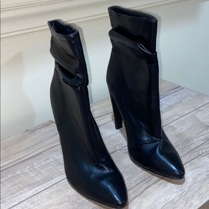 Black Heeled Booties